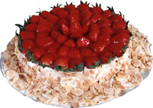 Fresh Strawberry Cake 